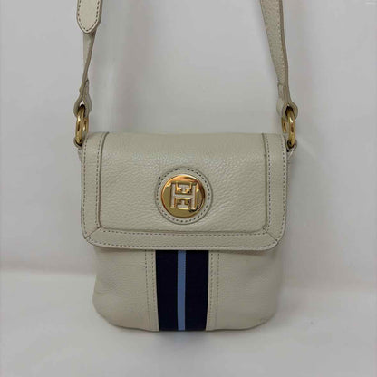 Pre-Owned Tommy Hilfiger Cream Leather Handbag