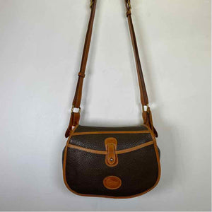 Pre-Owned Dooney & Bourke Brown Multi Leather Handbag