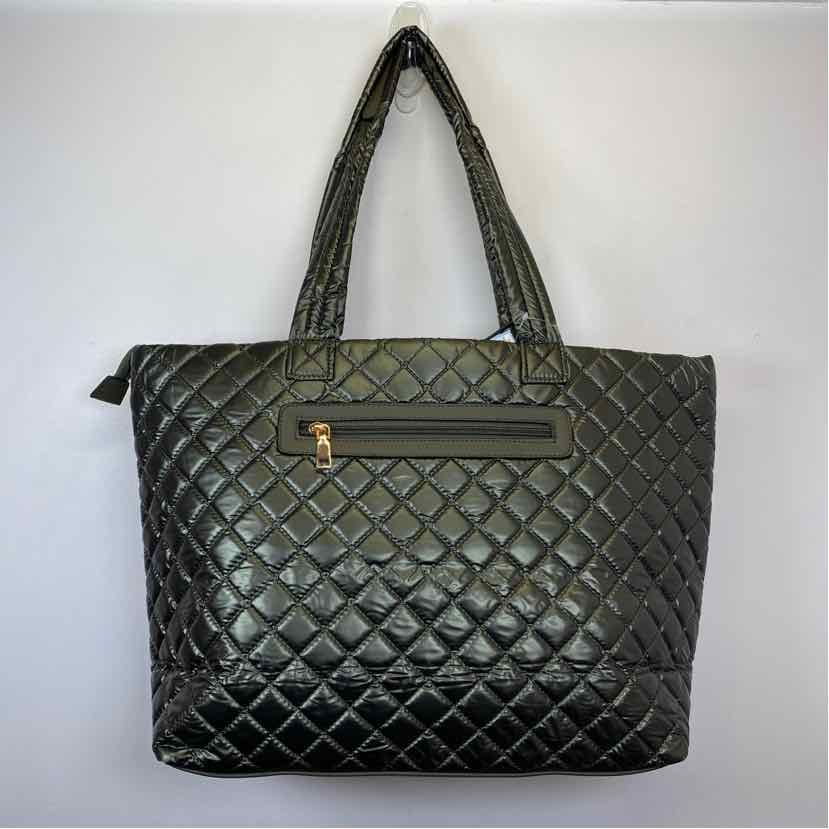 Boutique Olive Nylon Handbag