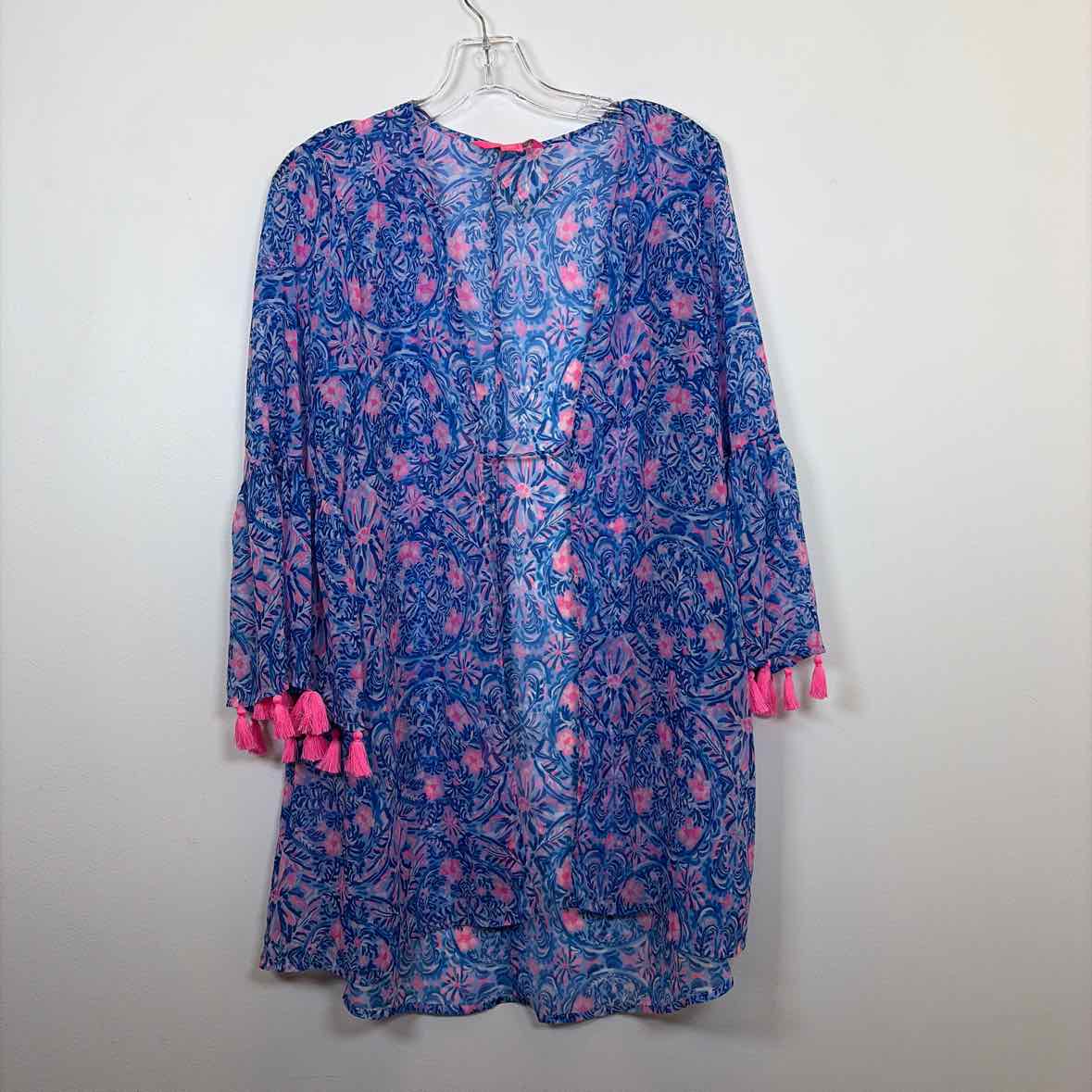 Pre-Owned Size XS Lilly Pulitzer Blue Print Jacket