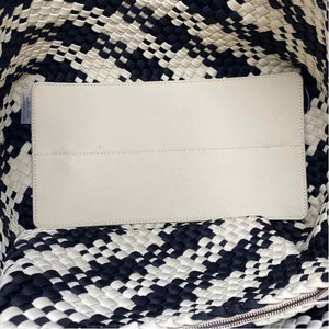 Pre-Owned Naghedi Black/White Neoprene Handbag
