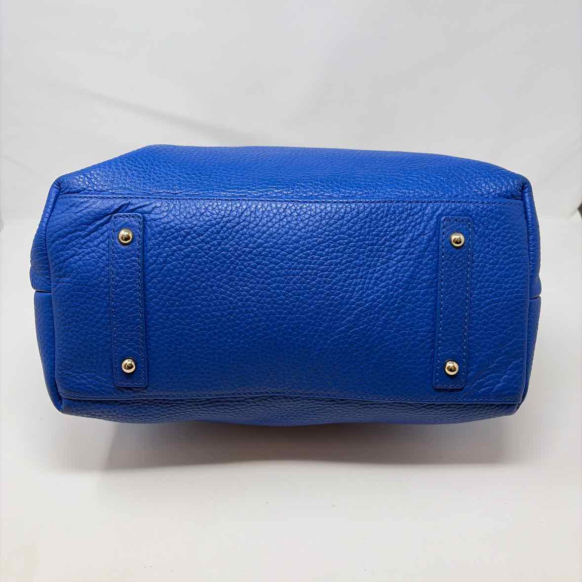 Pre-Owned Dooney & Bourke Cobalt Leather Handbag