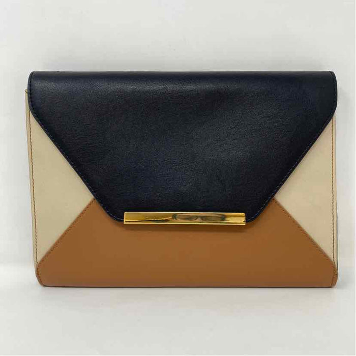 Pre-Owned Express Brown Multi faux leather Handbag