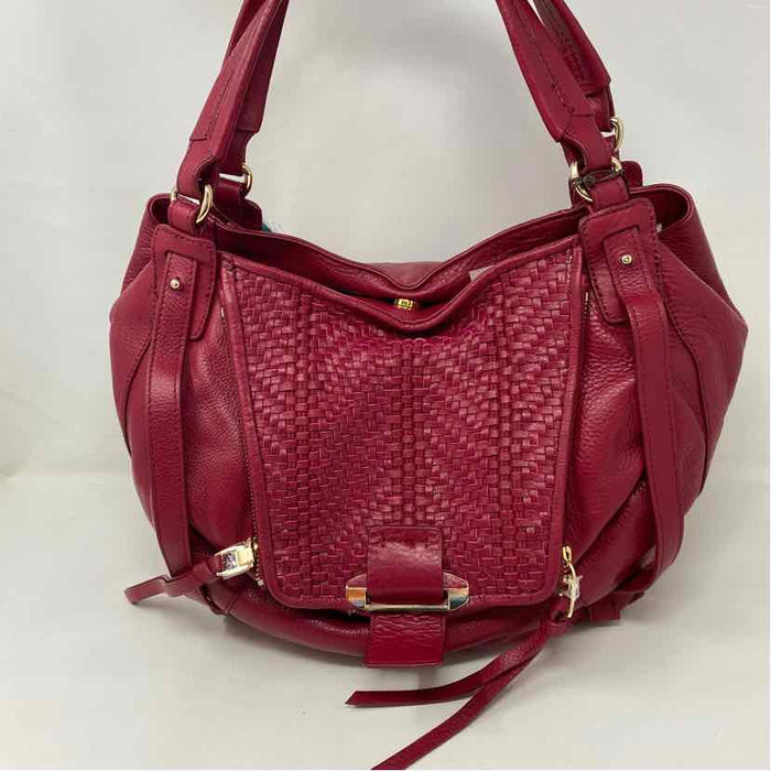 Pre-Owned Kooba Magenta Leather Handbag