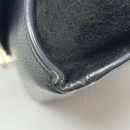 Pre-Owned Celine Black Leather Designer Handbag