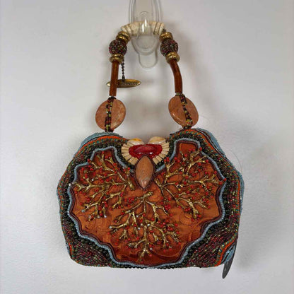 Pre-Owned Mary Frances Orange Handbag