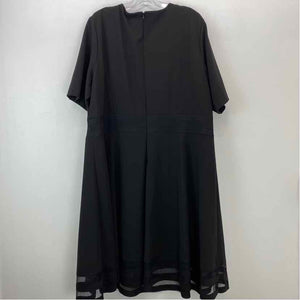 Pre-Owned Size 20W Calvin Klein Black Casual Dress