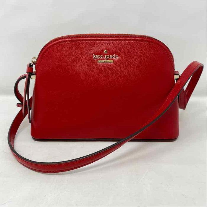 Pre-Owned Kate Spade Red Leather Handbag