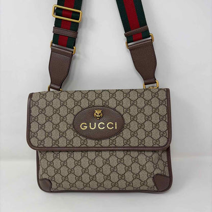 Pre-Owned Gucci Monogram Canvas Designer Handbag