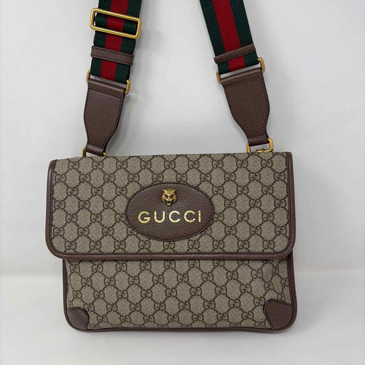 Pre-Owned Gucci Monogram Canvas Designer Handbag
