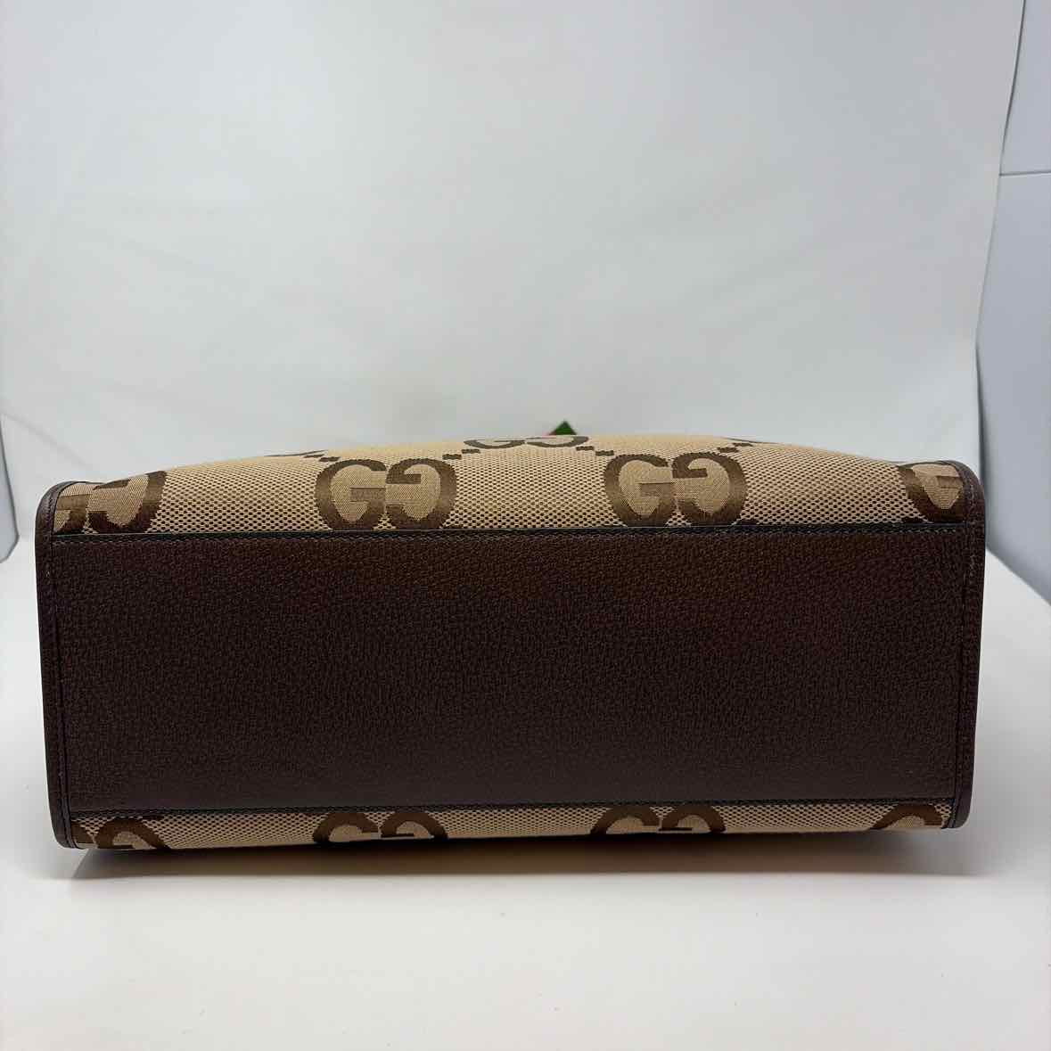 Pre-Owned Gucci Monogram Canvas Designer Handbag