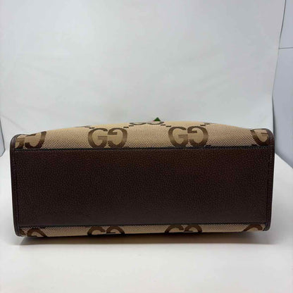 Pre-Owned Gucci Monogram Canvas Designer Handbag