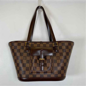 Pre-Owned Louis Vuitton Damier Eben Canvas Designer Handbag