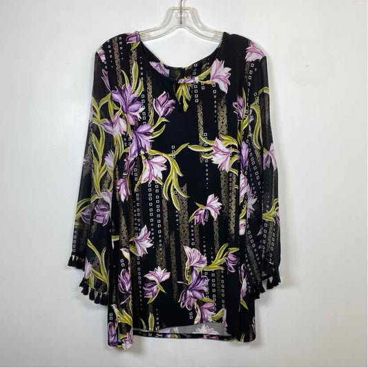 Pre-Owned Size XL JM Collection Black Top