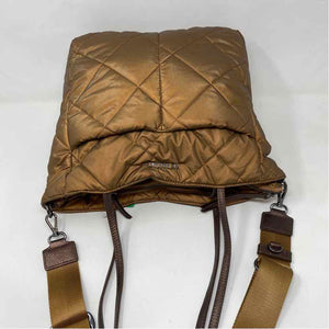 Pre-Owned MZ Wallace Gold Nylon Handbag