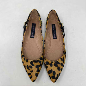 Pre-Owned Shoe Size 8 Steve Madden Leopard Flats