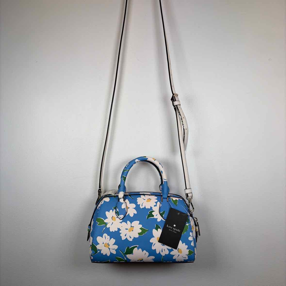Pre-Owned Kate Spade Blue Leather Handbag