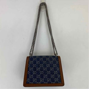 Pre-Owned Gucci Denim Denim Designer Handbag