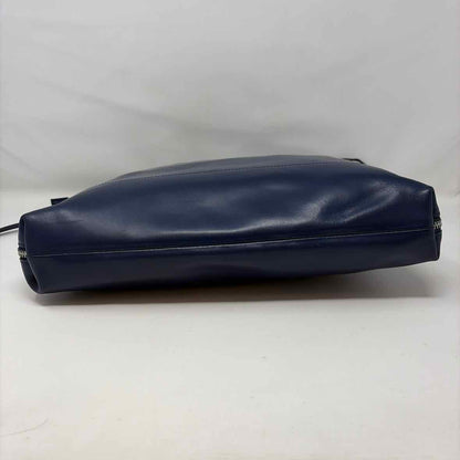 Pre-Owned Pelletteria Veneta Navy Leather Handbag