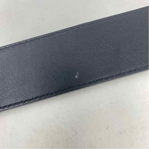 Pre-Owned Gucci Black Leather Designer Belt