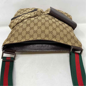 Pre-Owned Gucci Monogram Canvas Designer Handbag