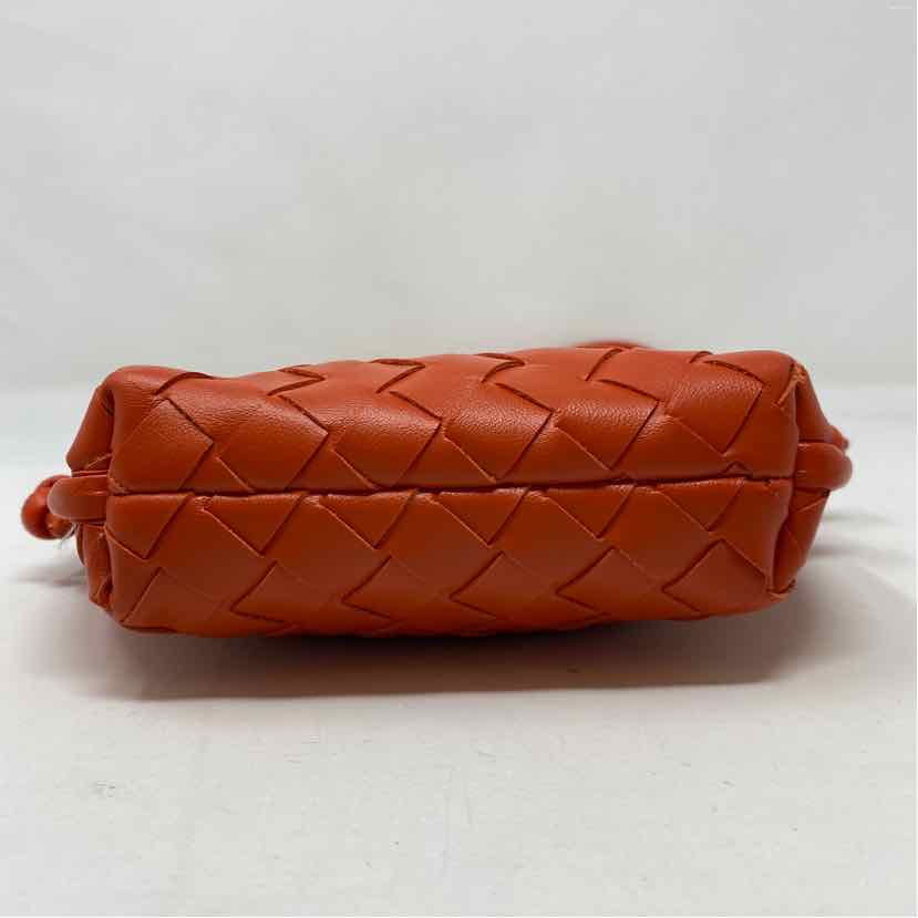 Orange faux leather Handbag