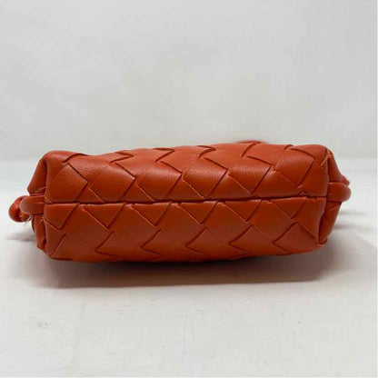 Orange faux leather Handbag