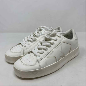 Pre-Owned Golden Goose White Leather Shoe Size 6.5 Designer Shoes