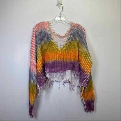 Pre-Owned Size S Skylar + Madison Rainbow Sweater