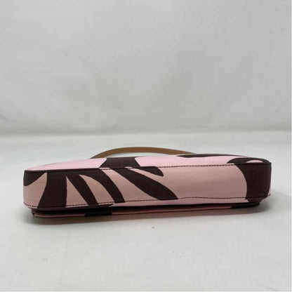 Pre-Owned Kate Spade Brown/Print Fabric Handbag