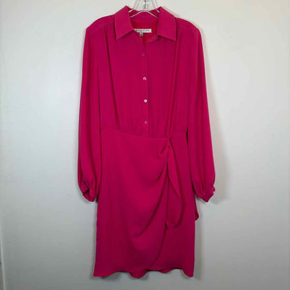 Pre-Owned Size 6/M Trina Turk Hot Pink Casual Dress