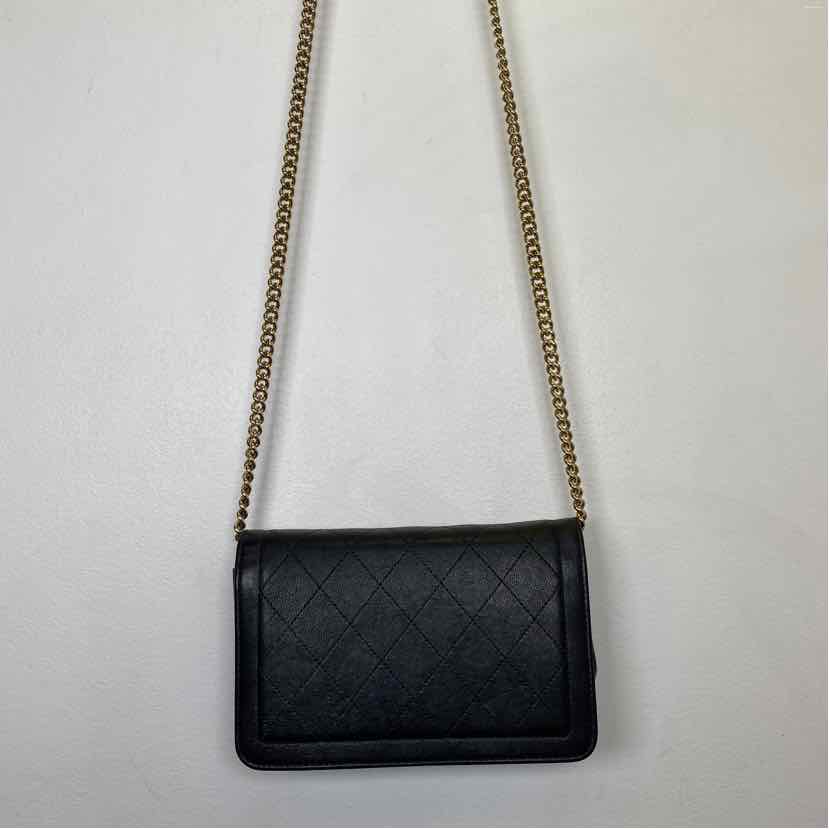 Pre-Owned Chanel Black Leather Designer Handbag