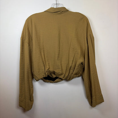 Pre-Owned Size M ZARA Olive Top