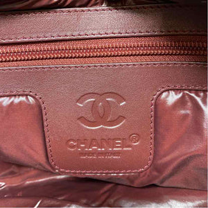 Pre-Owned Chanel Black Nylon Designer Handbag