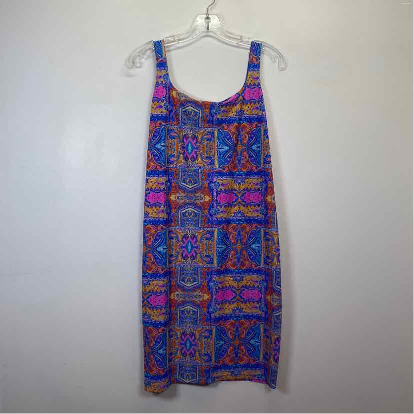 Pre-Owned Size M Patti Biss Multi Casual Dress