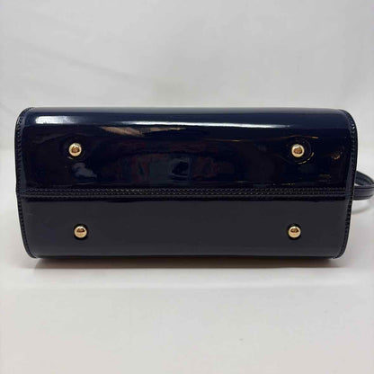 Navy Patent Handbag
