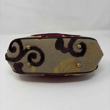 Pre-Owned Glenda Gies Purple Multi Fabric Handbag