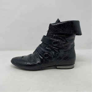 Pre-Owned Shoe Size 8.5 Rinaldi Black Booties