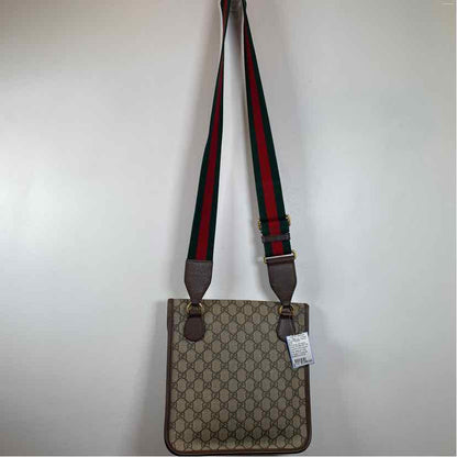 Pre-Owned Gucci Monogram Canvas Designer Handbag