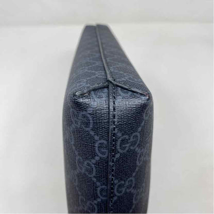 Pre-Owned Gucci Black Canvas Designer Handbag