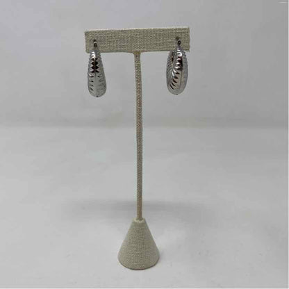 Silver Metal Earrings