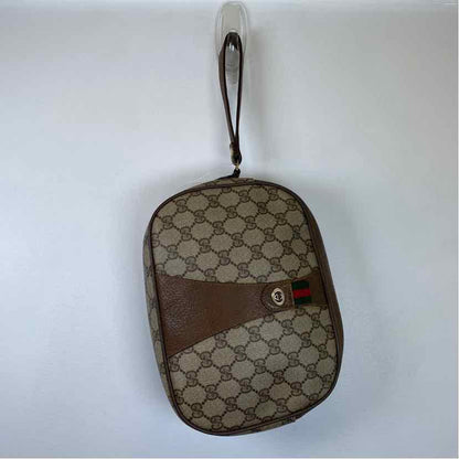 Pre-Owned Gucci Monogram Canvas Designer Handbag