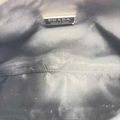 Pre-Owned Prada Black Nylon Designer Handbag