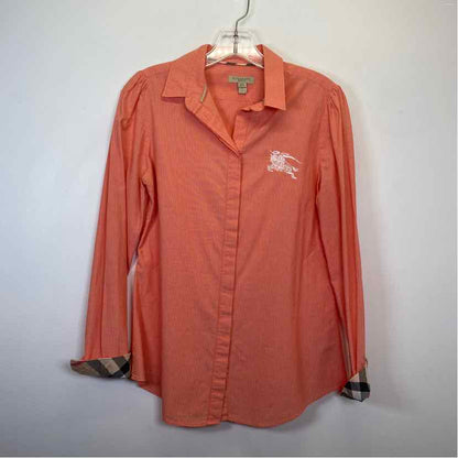 Pre-Owned Burberry Brit Salmon Fabric Women Size S Designer Clothes