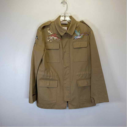 Pre-Owned Red Valentino Beige Multi Fabric Women Size L Designer Clothes