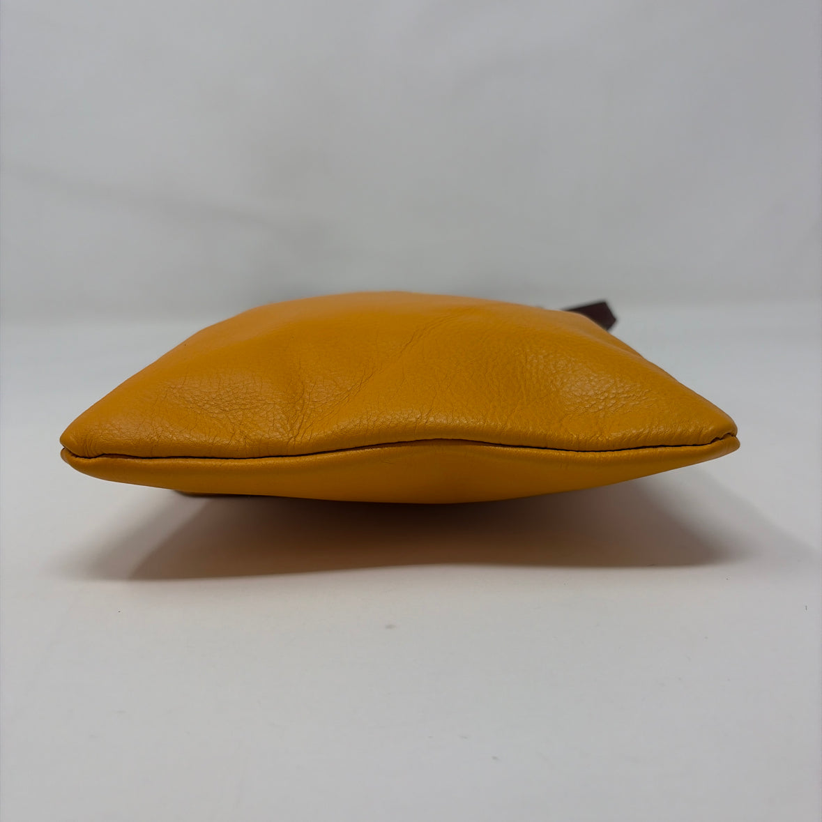 Pre-Owned Aurora Orange Leather Handbag