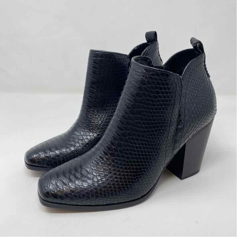 Pre-Owned Shoe Size 9 Sun & Stone Black Booties