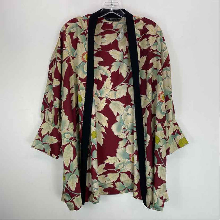 Pre-Owned Size M ZARA Floral Print Kimono