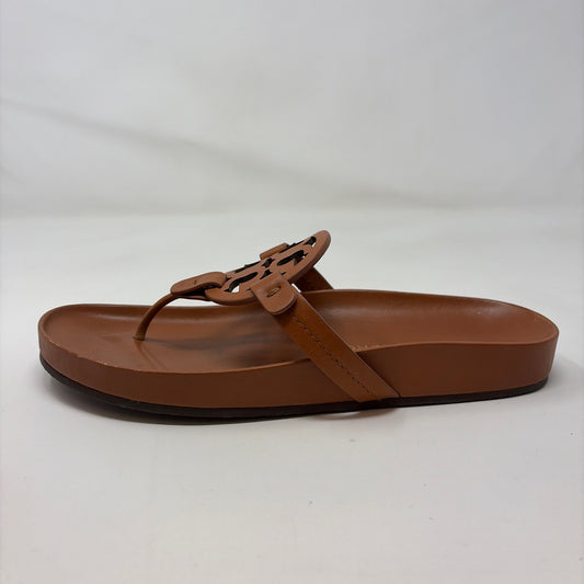 Pre-Owned Shoe Size 8.5 Tory Burch Cognac Sandals
