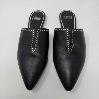 Pre-Owned Shoe Size 6 Paige Black Flats